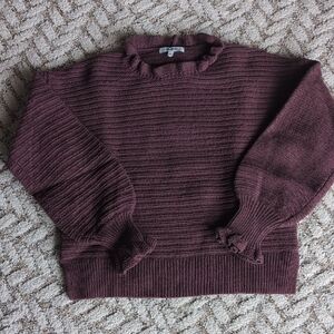 Women's Burgundy Sweater